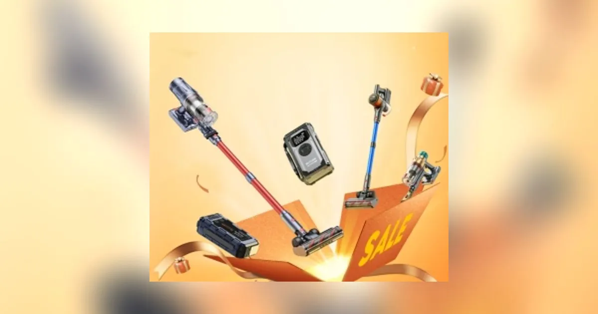 Buture cordless vacuums and car jump starter